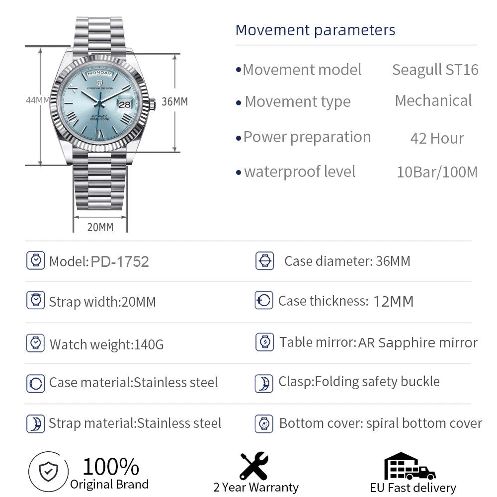 PAGANI DESIGN DD36 Men's Watch